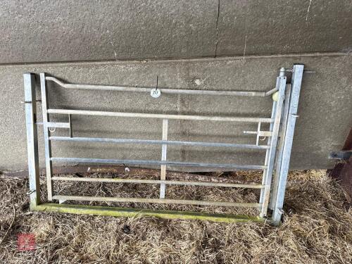 GALVANISED SHEEP SLIDING GATE