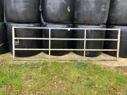 12' HD GALVANISED YARD GATE