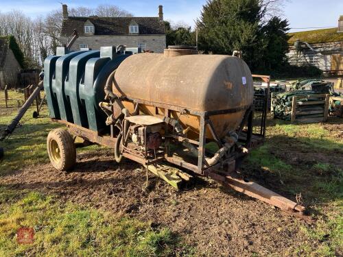 TRAILER CHASSIS AND WATER BOWSER