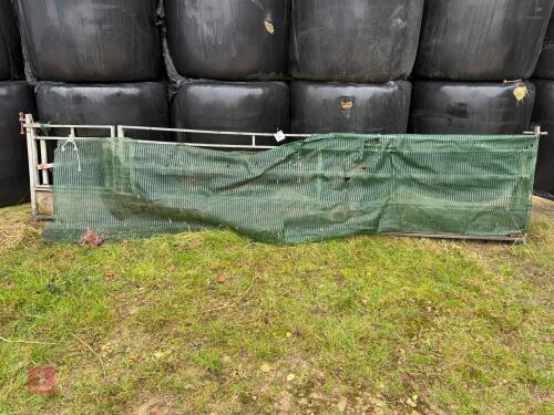 GALVANISED SHEEP FEED BARRIER