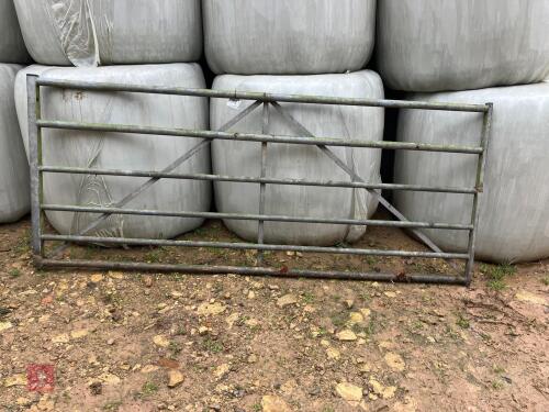GALVANISED 9' YARD GATE