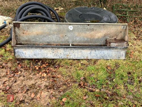 GALVANISED 8' WATER TROUGH