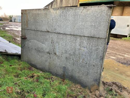 2.9M SHEETED GATE/DOOR