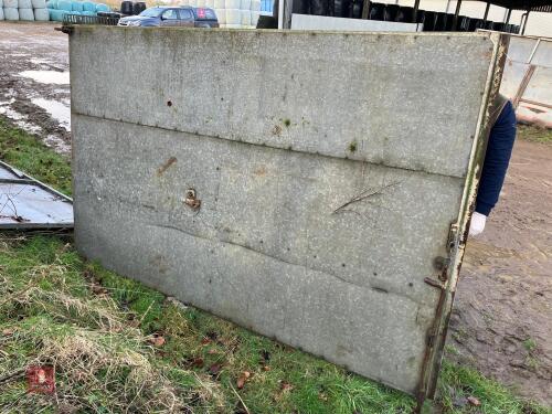 2.9M SHEETED GATE/DOOR