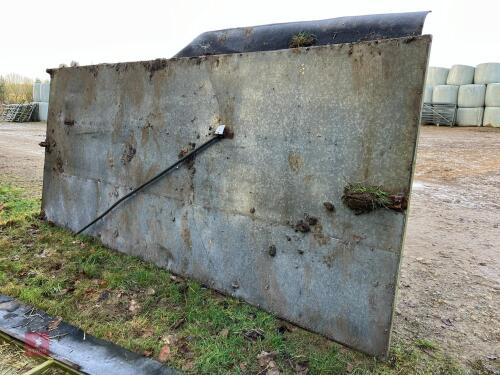 4.3M GALVANISED SHEETED DOOR