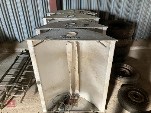 4 WESTERN BROODER HEATERS
