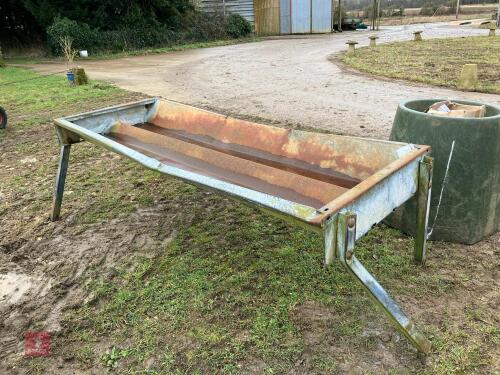 8' FREESTANDING FEED TROUGH