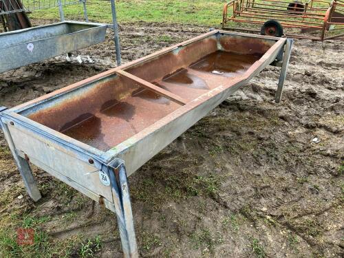 8' FREESTANDING CATTLE FEED TROUGH