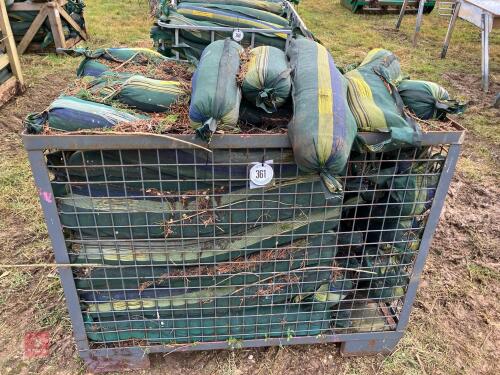 CRATE OF BALLAST BAGS