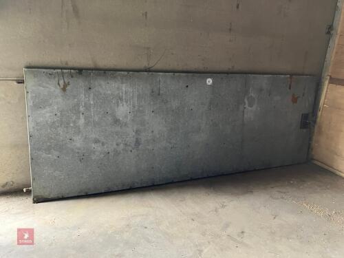 12' SHEETED DOOR