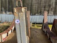 3 X 10' TANK SUPPORT FRAMES - 6