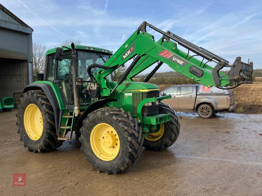 2001 JOHN DEERE 6910 4WD TRACTOR