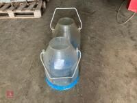 2 X 32.5KG MILK DUMP BUCKET