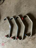 4 GALVANISED KICK BARS - 3