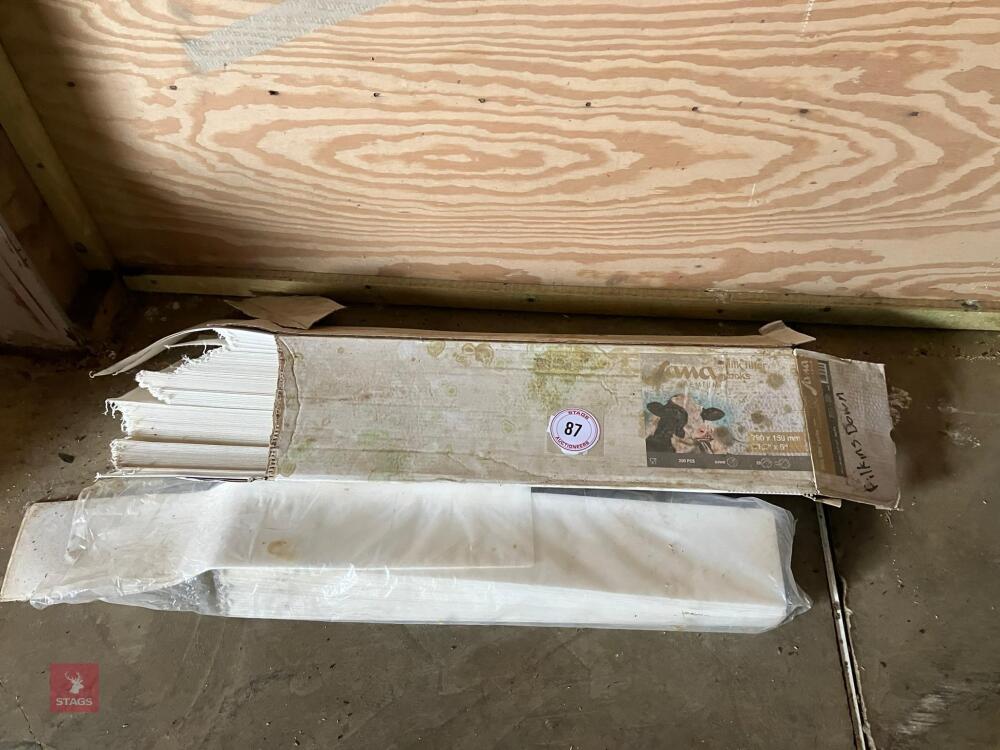 2 PACKS OF MILK FILTER SOCKS