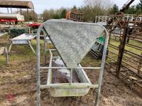 FREESTANDING 8' GALVANISED HAY RACK - 3