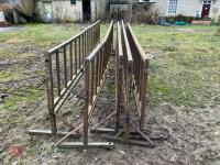 5 FREESTANDING CALF FEED FRONTS - 4
