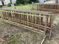 5 FREESTANDING CALF FEED FRONTS - 5
