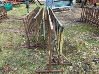 5 FREESTANDING CALF FEED FRONTS - 3