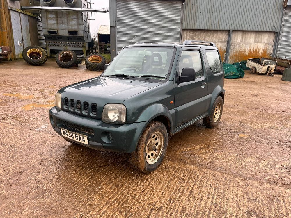 2000 SUZUKI JIMNY 1.3L PETROL 4X4 TRUCK