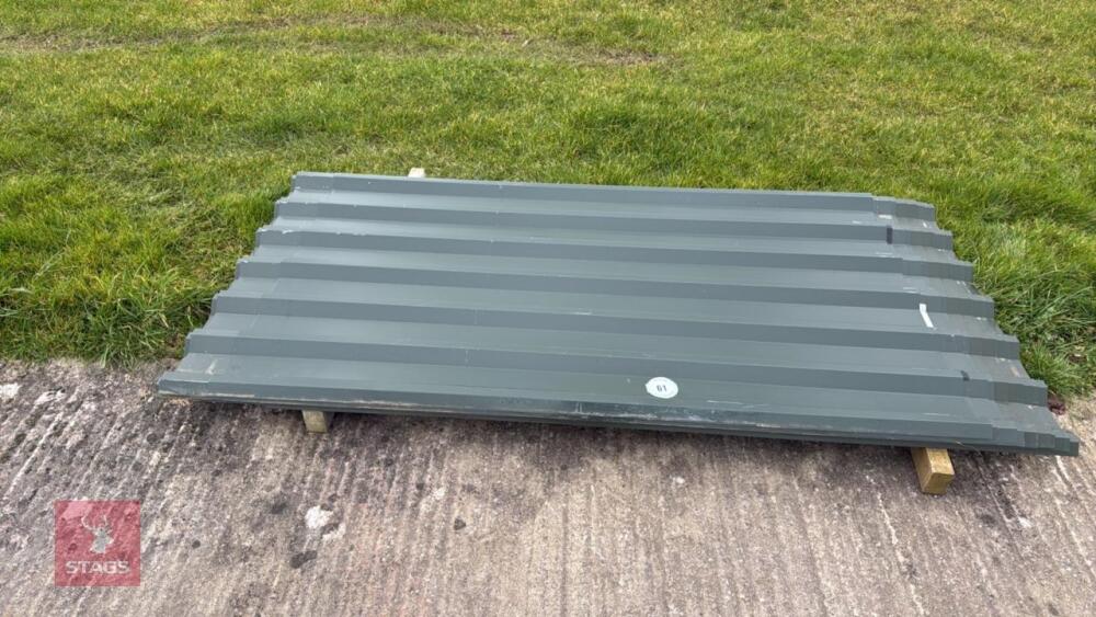10 X 6' BOX PROFILE TIN SHEETS