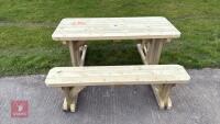 1.6M PICNIC TABLE & BENCHES