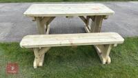 1.6M PICNIC TABLE & BENCHES - 3