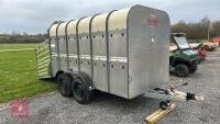 WESSEX 12' LIVESTOCK TRAILER