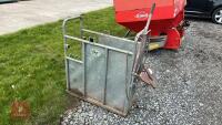IAE GALVANISED DE-HORNING CRATE