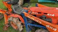 KUBOTA 4 X 4 TRACTOR & BACKHOE - 7
