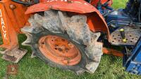 KUBOTA 4 X 4 TRACTOR & BACKHOE - 8