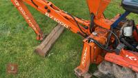 KUBOTA 4 X 4 TRACTOR & BACKHOE - 14