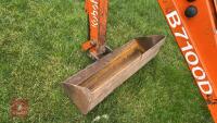 KUBOTA 4 X 4 TRACTOR & BACKHOE - 15