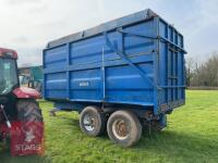 2003 RICHARD WESTERN 12T SILAGE TRAILER - 9