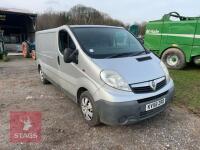2009 VAUXHALL 2900 VIVARO VAN - 3