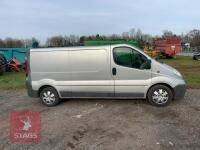 2009 VAUXHALL 2900 VIVARO VAN - 5