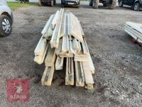 PALLET OF MIXED CONCRETE POSTS - 4