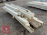PALLET OF MIXED CONCRETE POSTS - 5