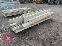 PALLET OF MIXED CONCRETE POSTS - 6