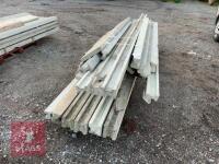 PALLET OF MIXED CONCRETE POSTS - 8