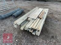 PALLET OF MIXED CONCRETE POSTS - 2