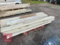 PALLET OF MIXED CONCRETE POSTS - 6
