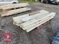 PALLET OF MIXED CONCRETE POSTS - 7