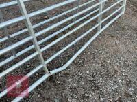 IAE 14' GALVANSIED FIELD GATE - 2