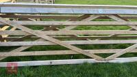 15' WOODEN FIELD GATE - 3