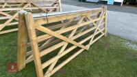 10' 10'' WOODEN FIELD GATE - 3
