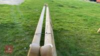 8' 10'' WOODEN FIELD GATE - 4