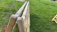 8' 10'' WOODEN FIELD GATE - 4