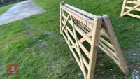 8' 10'' WOODEN FIELD GATE - 2
