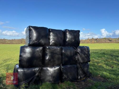 11 BALES OF 2024 TIMOTHY HAYLAGE BIDS PER BALE